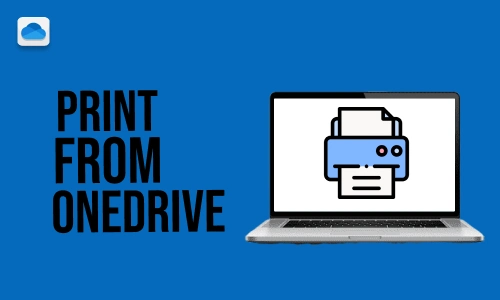 How to Print from OneDrive